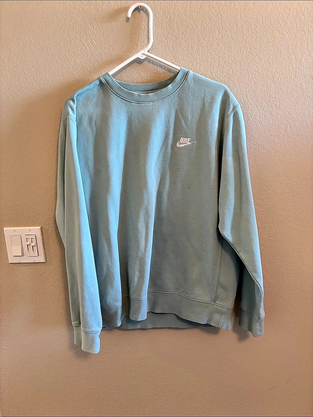 Nike Sportswear Club Fleece Crewneck Sweatshirt Blue